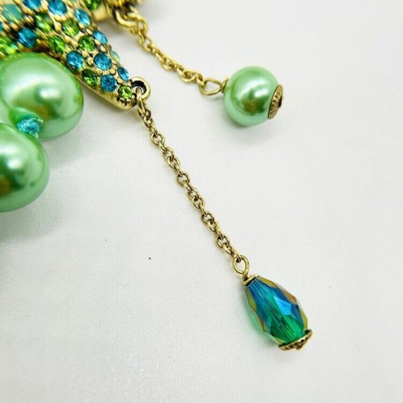 HEIDI DAUS "Sparkling Starfish" Set Necklace Matching Earrings NWOT - Picture 10 of 10